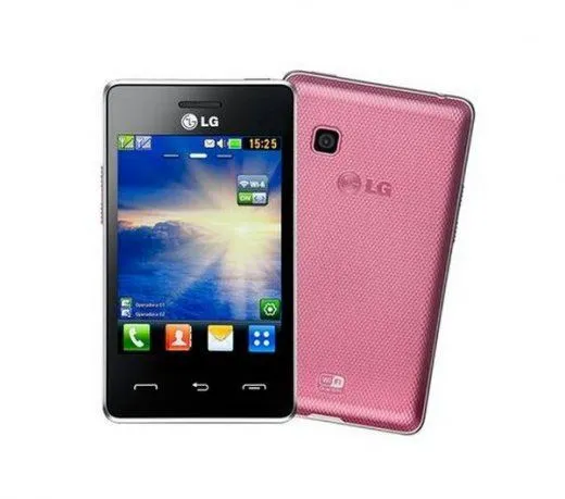 Celular Lg T375 / Rosa / Dual Chip / Wi-fi / Rádio Fm / Mp3 Player ...