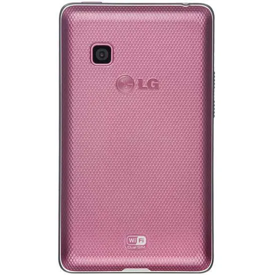 Celular LG T375 Rosa Dual Chip Desbloqueado - Colombo