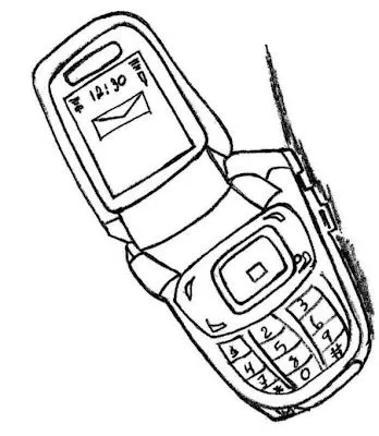 celular para pintar nao e o nokia n95 mais e um celular desenhos de ...