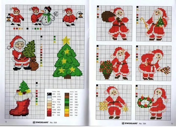 cenefas de navidad en punto de cruz | Xmas cross stitch, Christmas cross stitch, Cross stitch patterns christmas