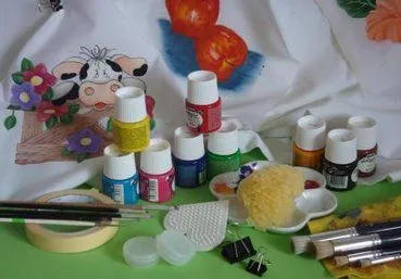 Materiales para Pintura en Tela | PINTURA FACIL PARA TI