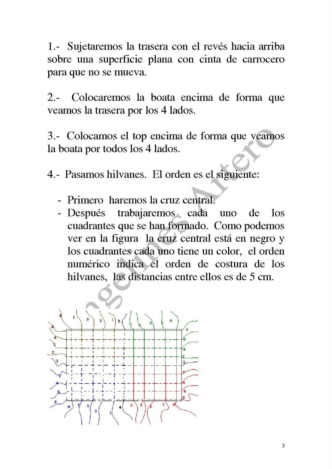 El Centon. Libro de patchwork: CAPITULO VIII MONTAJE DE BLOQUES Y ...