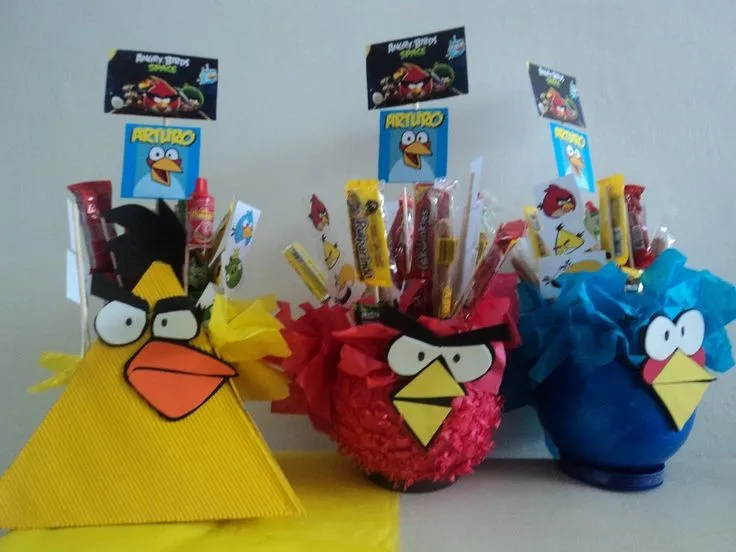 Centro de mesa angry birds. Kiddy's fiestas infantiles: facebook ...