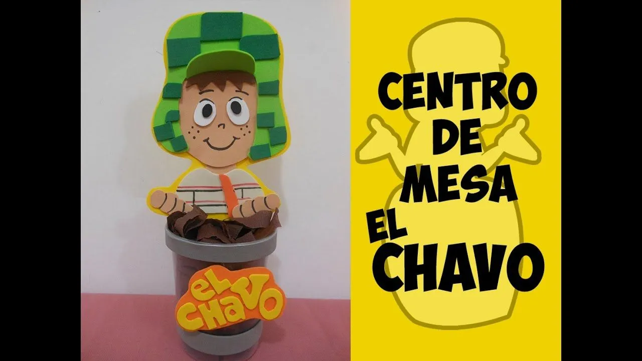 Centro de mesa Chavo del 8 (Centerpiece Chavo the 8) - YouTube