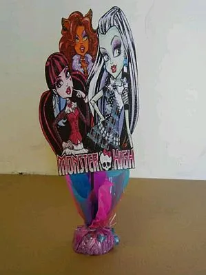 Centro de mesa monster high - Imagui