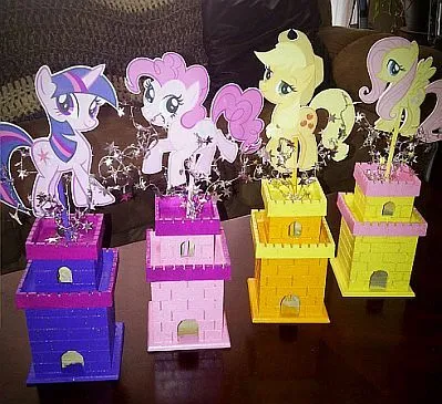 Centros de mesa de little pony - Imagui