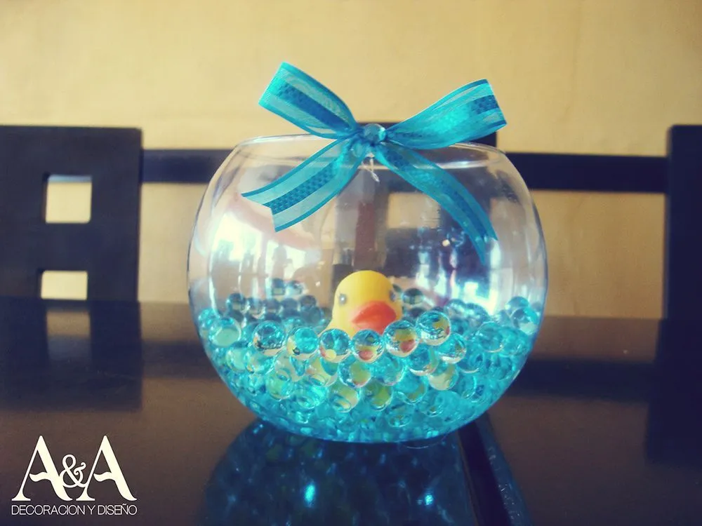 Centro de mesa // Temática patitos | Baby Shower | Pinterest ...