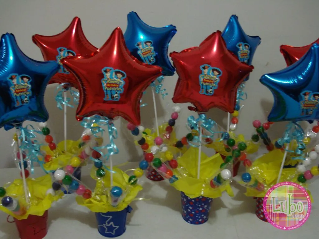 Centro de mesa toy story | Fiestas | Pinterest | Mesas, Juguetes y ...