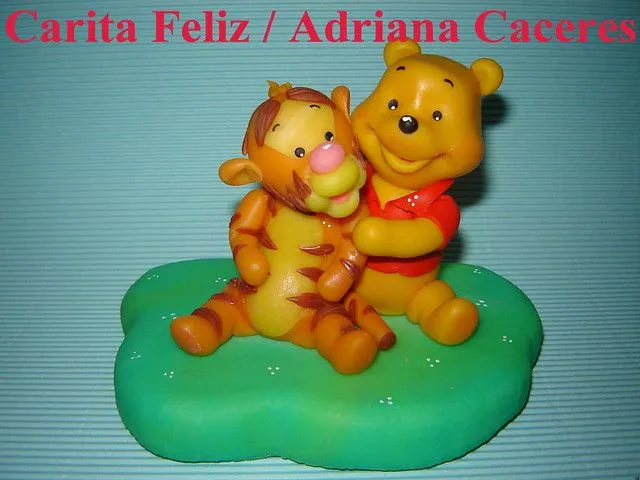 CENTRO DE TORTA WINNIE Y TIGGER BEBES | Flickr - Photo Sharing!