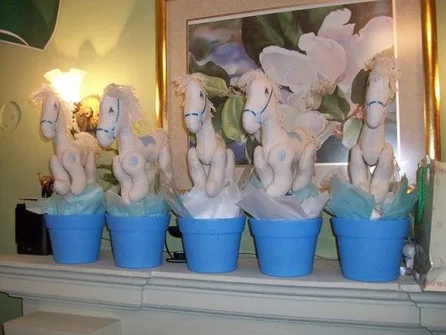 centros de mesa del baby shower | Flickr - Photo Sharing!