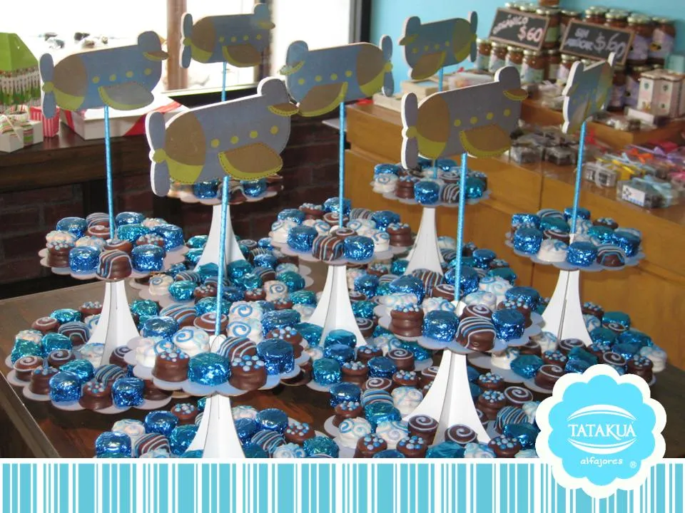 Centro de Mesa Baby Shower Leonardo 1