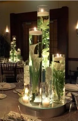 Centros de mesa flores sumergidas! - Foro Manualidades para bodas ...