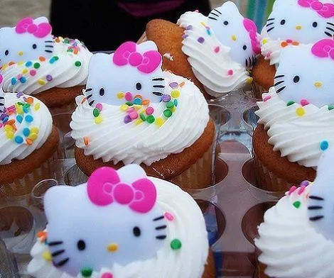 Centros de mesa Hello Kitty originales - Imagui