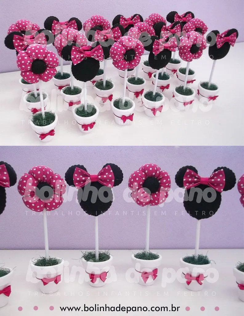 Centros de Mesa Minnie Rosa Pink | Flickr - Photo Sharing!