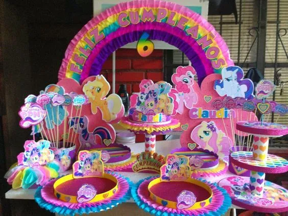 centros de mesa my little pony - Google Search | my little pony ...