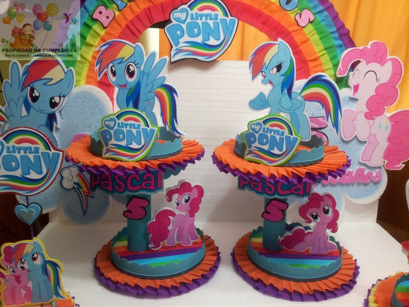 centros de mesa my little pony - Google Search | Party: my little ...