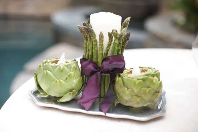 Centros de mesa originales… con verduras | Blog de Boda 2.0