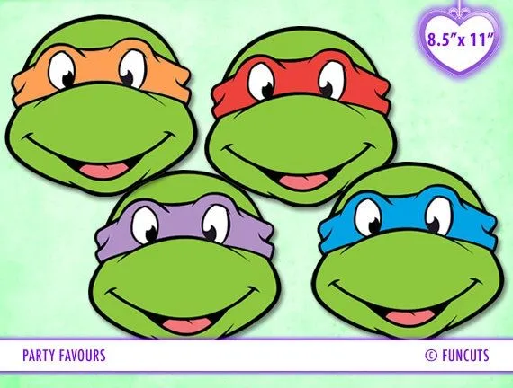 Centros de mesa tortugas ninja - Imagui