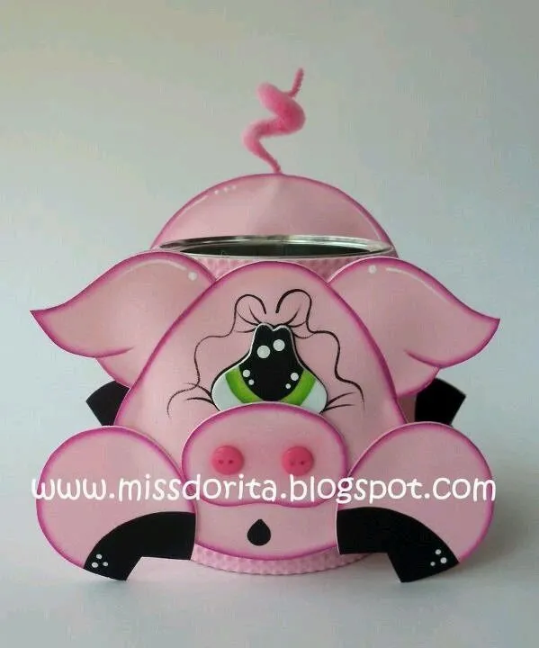 Cerdito - foamy / goma eva | Pinterest
