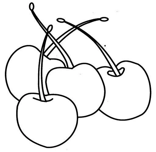 Cereza para ´pintar - Imagui