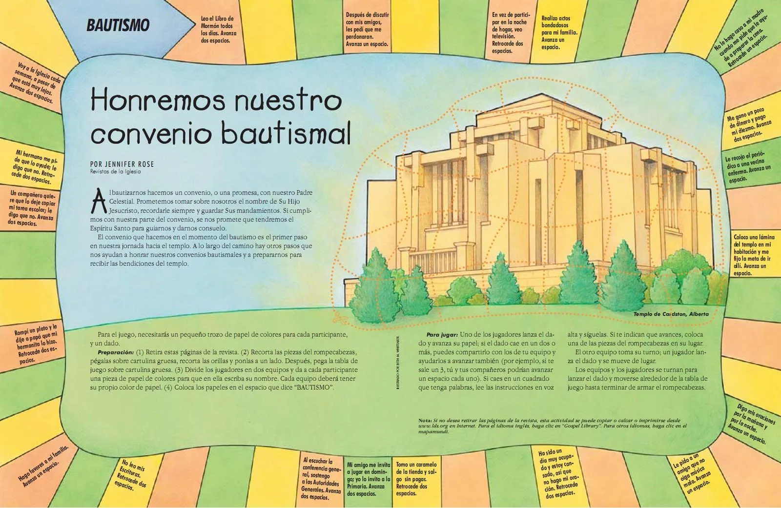 Certificado de bautismo SUD para imprimir - Imagui