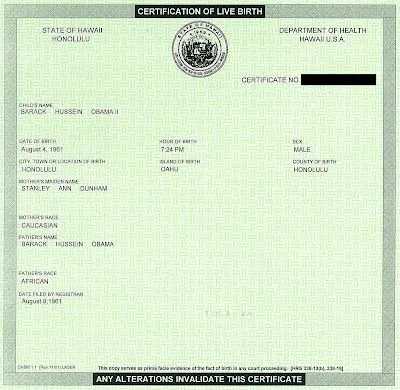 certificado de nacimiento de barack obama click sobre las imagenes ...