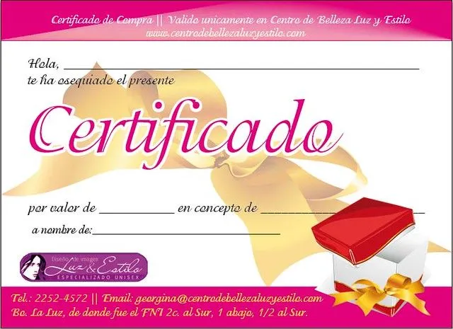 Certificado de regalo | Flickr - Photo Sharing!