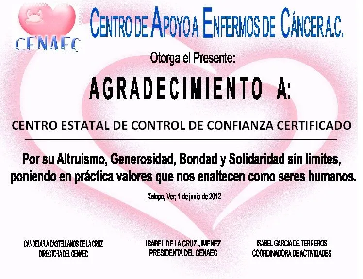 CERTIFICADOS DE AGRADECIMIENTOS - Imagui