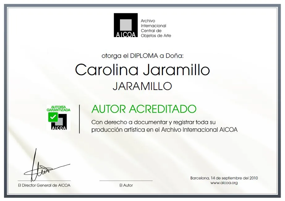 Certificados de Autoría -