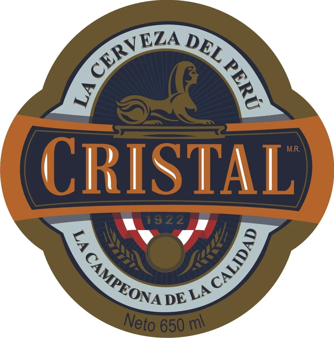 Cerveza Cristal – Logotipo y Etiqueta – Backus | 1,000 Empresas ...