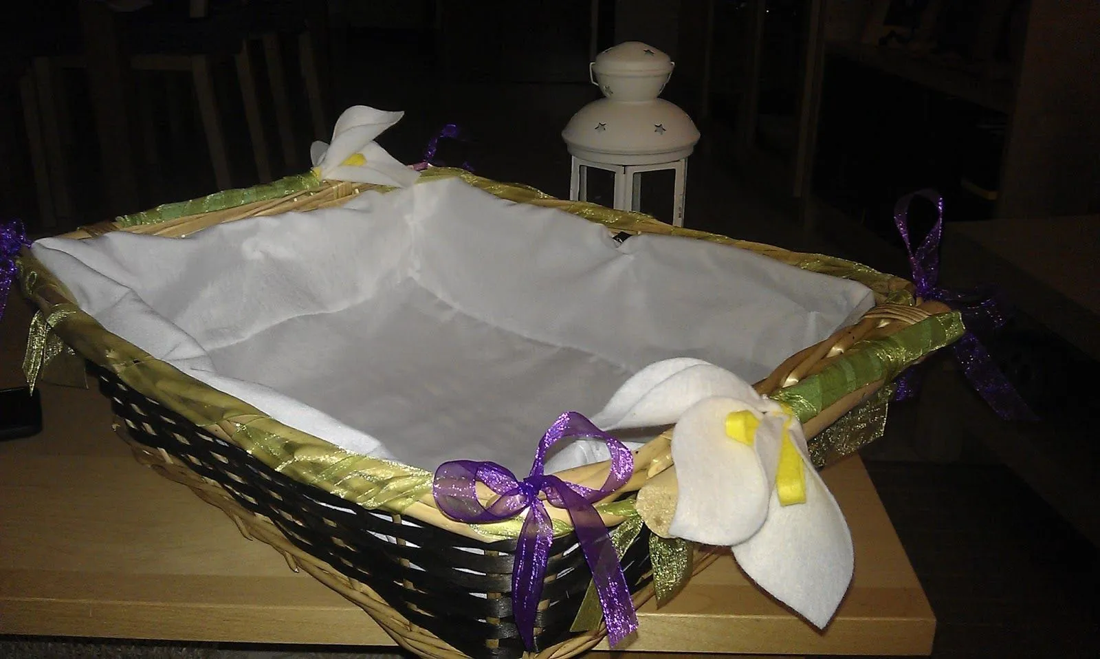 Cesta para detalles de boda | Fieltromanía!