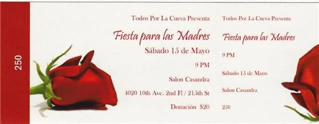 CEVICANOS: Invitación actividad día de las madres cuevanos en NY