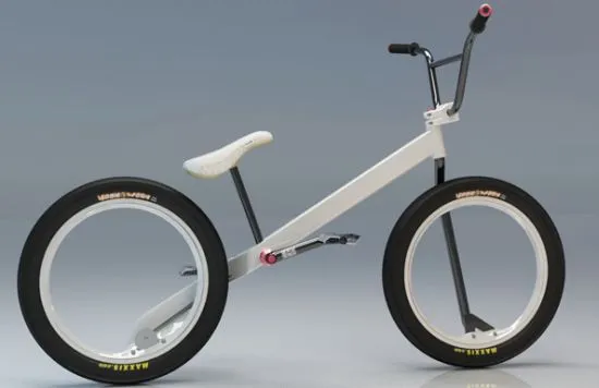 Chainless / Hubless Concept BMX Bike - Riding, Research ...