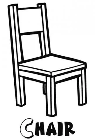 Chair: Dibujos para colorear