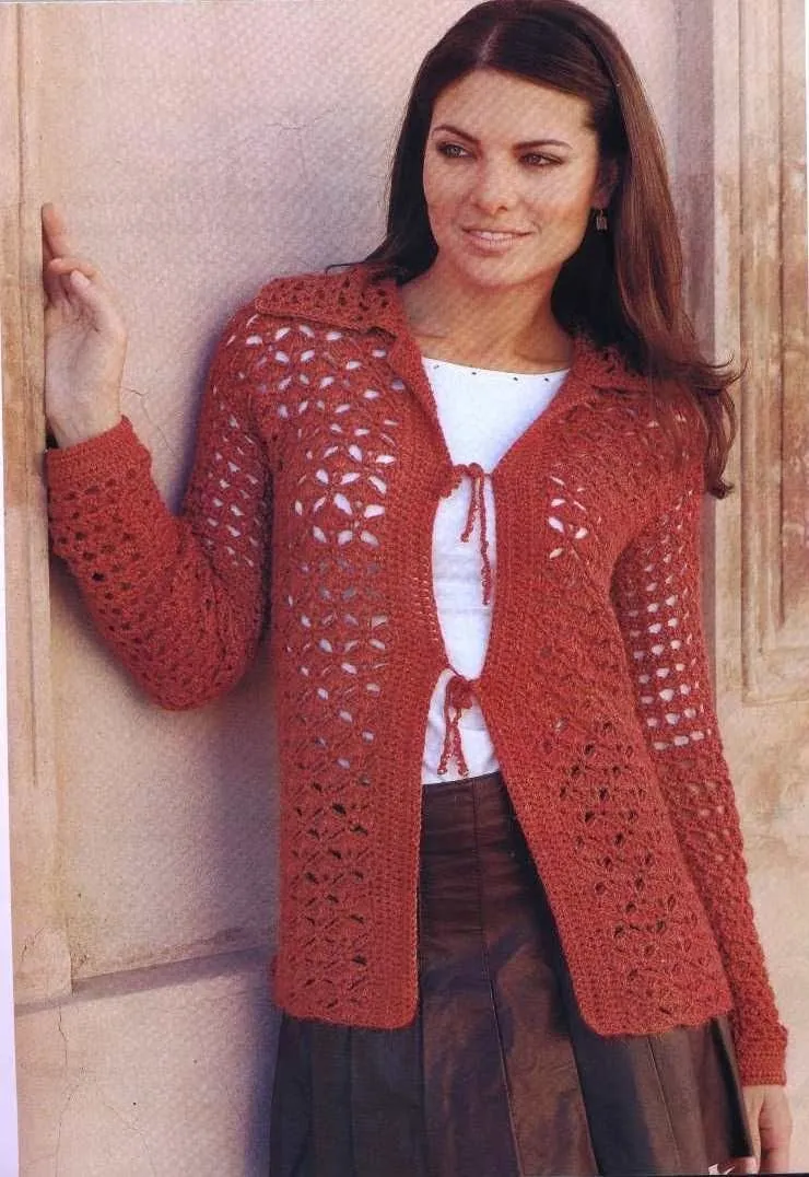 Chaleco Cuadrado Calado Y Sin Botones Pictures