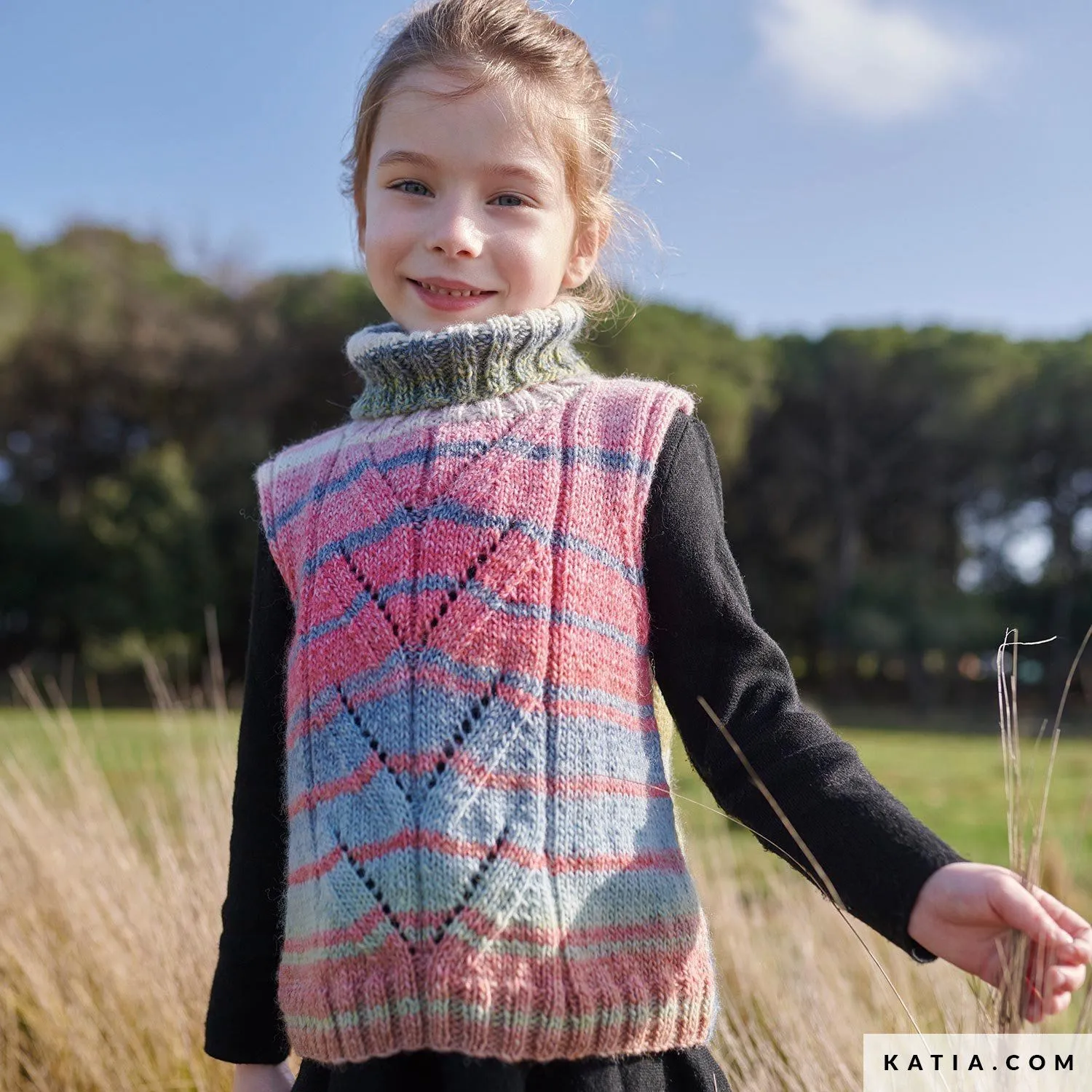 Chaleco - Niños - Otoño / Invierno - patrones | Katia.com