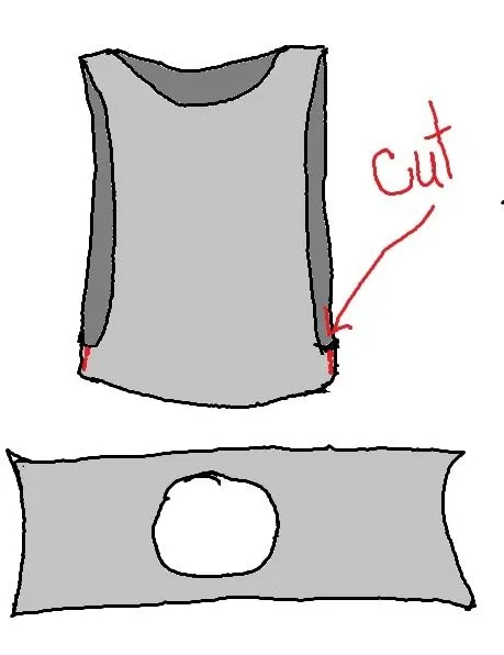 enrHedando: Como hacer un Chaleco de Picos sin Coser Tutorial