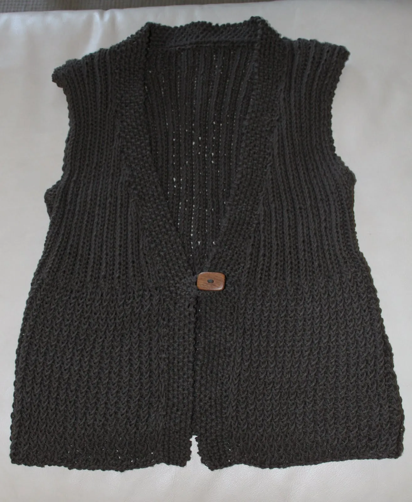 Tejidos_manualidades: Chaleco en hilo