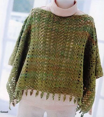 CHALES, ESTOLAS Y PONCHOS | Crochet tejidos