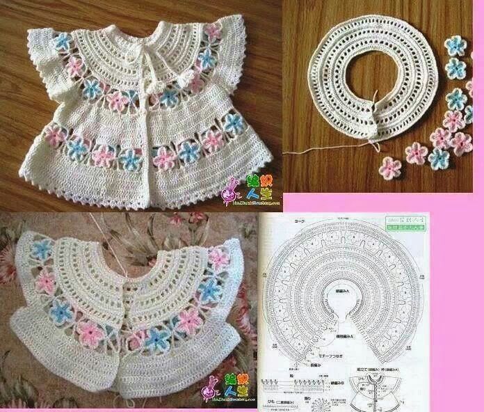 Chambrita a crochet | Bb | Pinterest