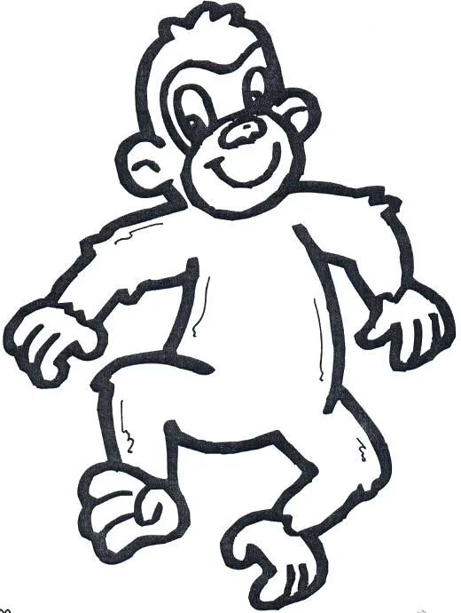 Chango dibujos animados - Imagui