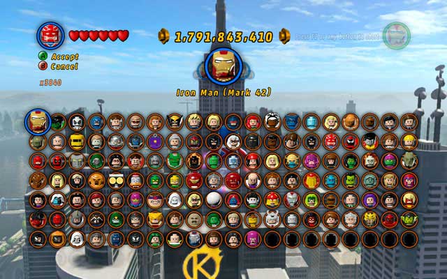 Characters - Maps - LEGO Marvel Super Heroes - Game Guide and ...