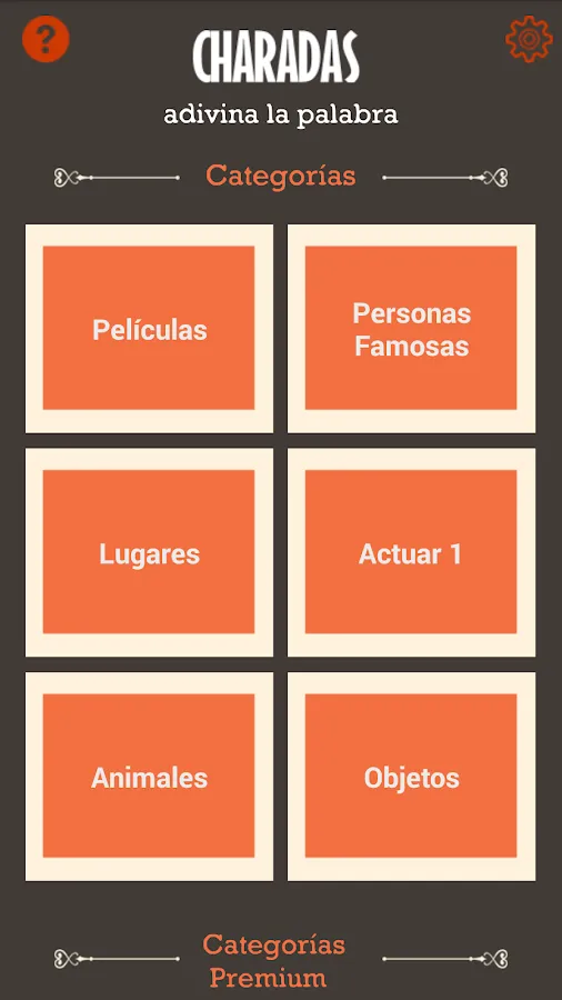 Charadas Adivina la Palabra - Aplicaciones de Android en Google Play