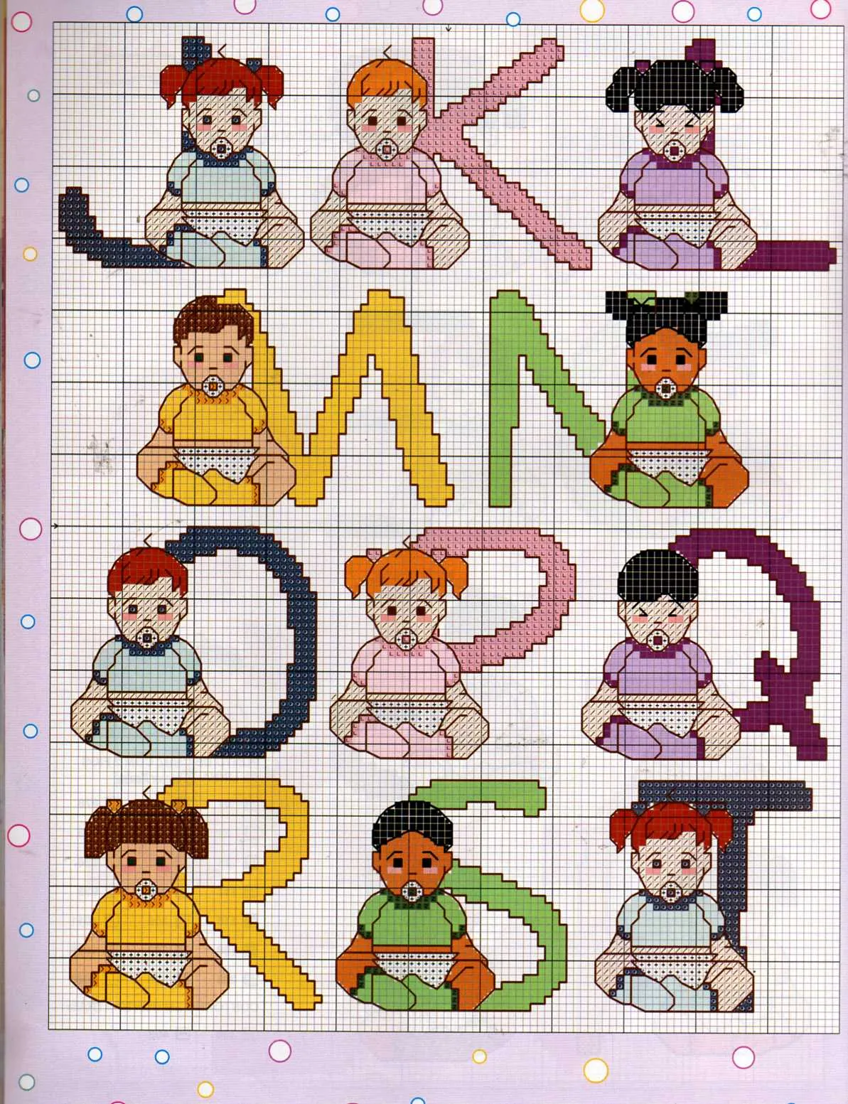 CHARIBLOG: Abecedario de bebés