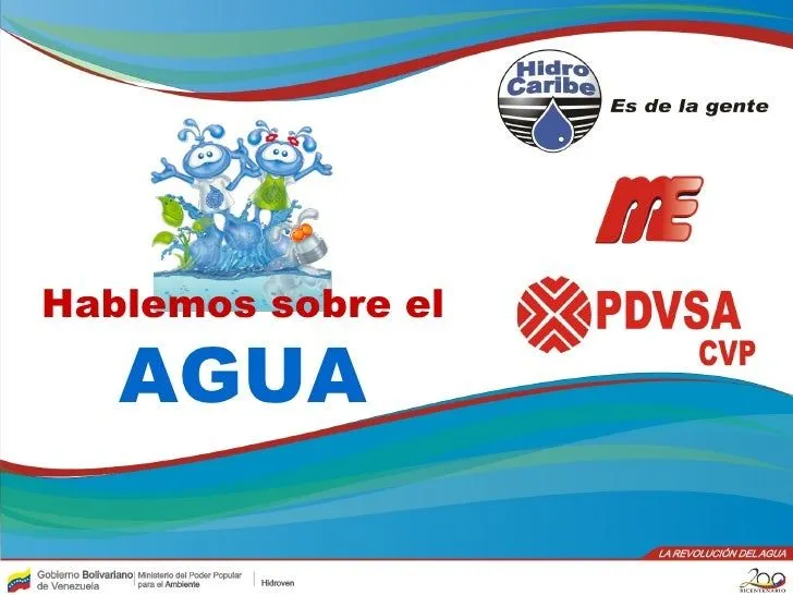 Charla el agua en nuestras vidas