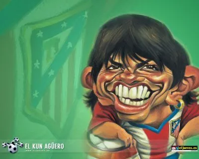 De Chascada: Caricaturas de futbolistas.