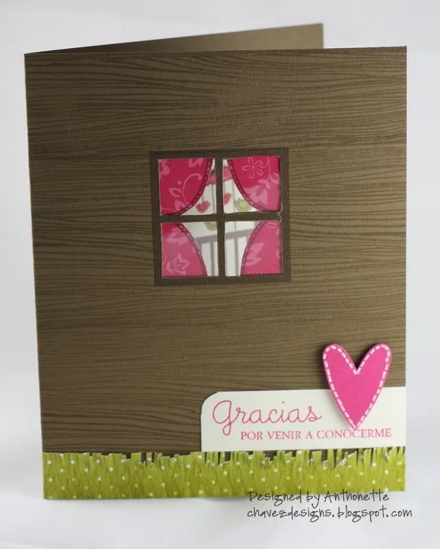 Chavez Designs: Decoracion - Gracias Por Venir a Conocerme