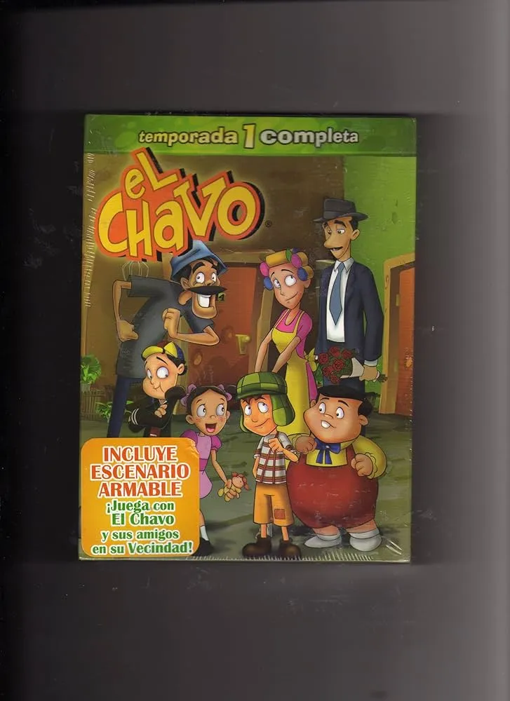 El Chavo Animado, Temporada 1 : El Chavo, Quico, Ñoño, Popis:Don Ramón,  Heriberto López de Anda, Roberto Gómez Bolaños:Televisa: Amazon.com.mx:  Películas y Series de TV