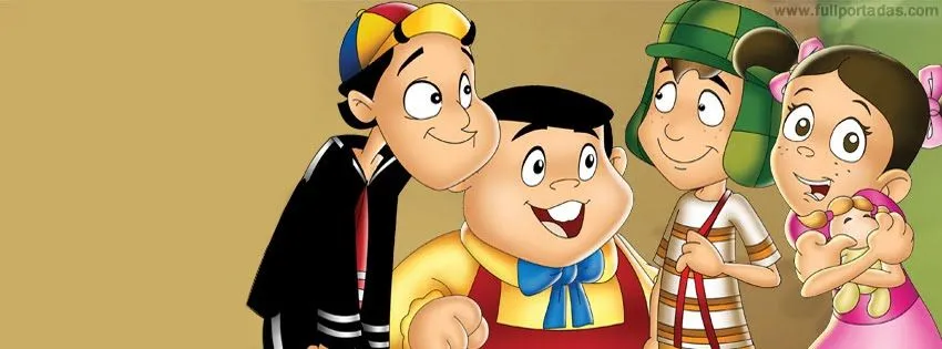 Portada para facebook de El chavo animado