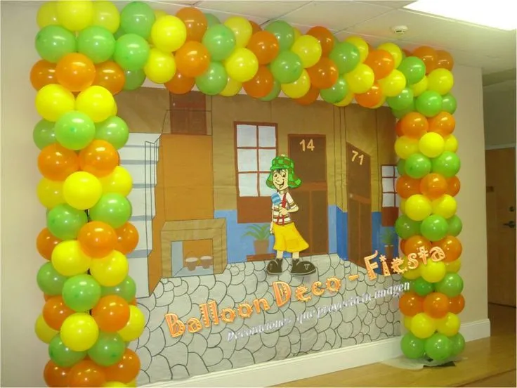 Chavo del 8 | Balloon archs/ Arco con globos | Pinterest